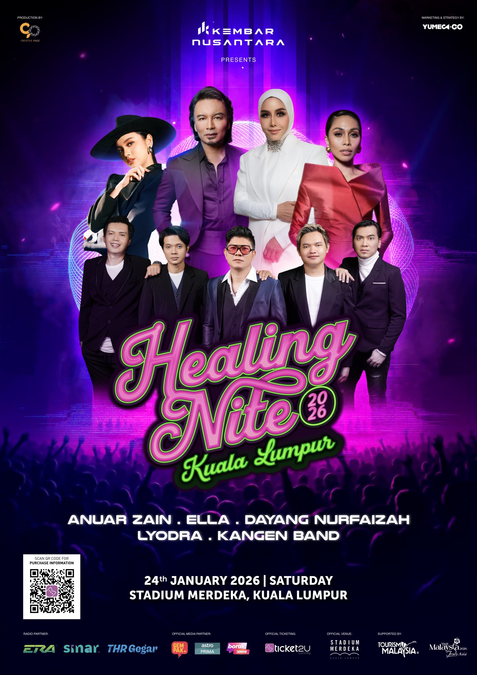 Healing Nite 2026 - Kembar Nusantara
