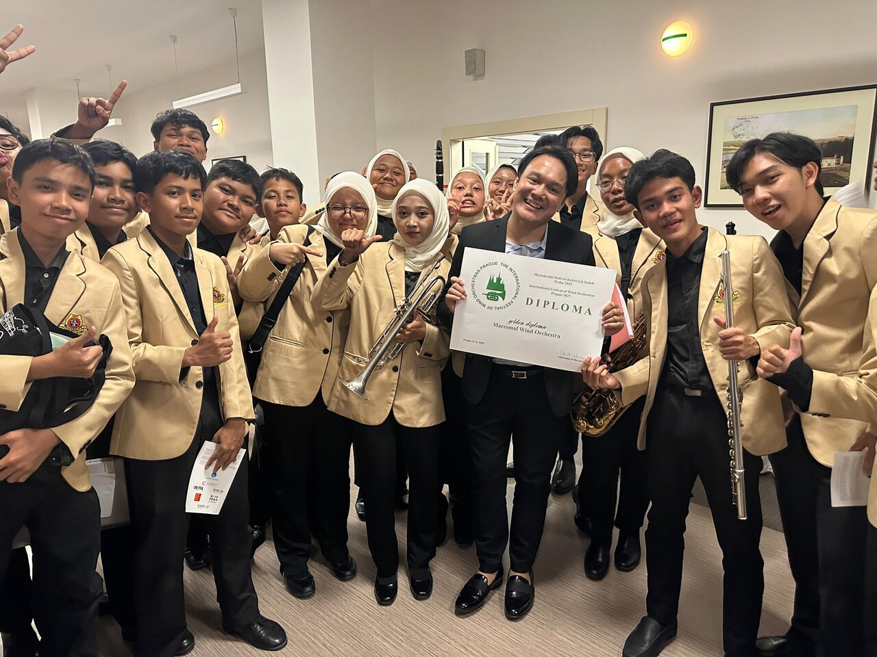 MARESMAF Wind Orchestra (MAWO) - Festival Antarabangsa Wind Orchestra Prague 2025