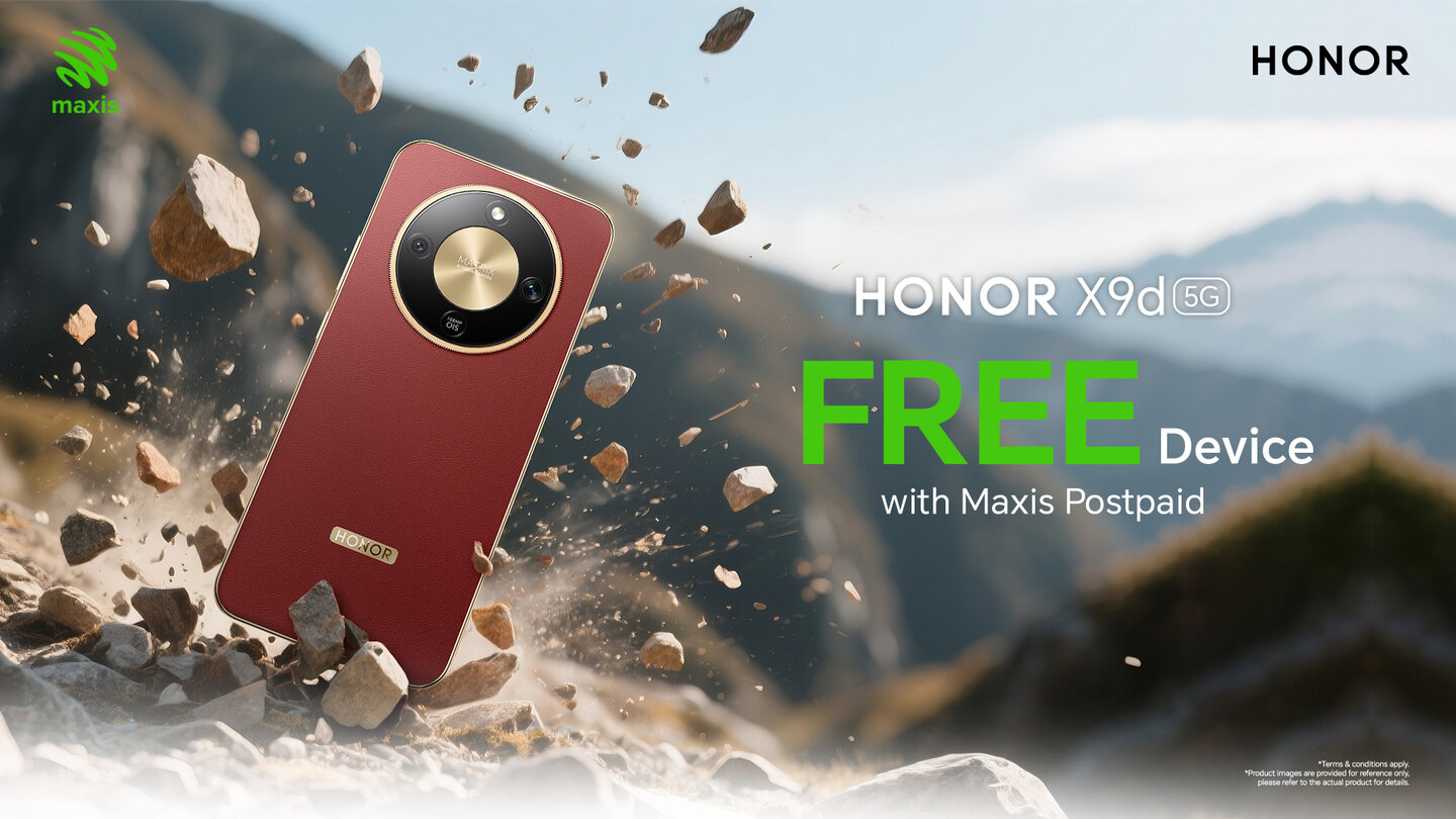 Honor X9d 5G - Maxis Plan