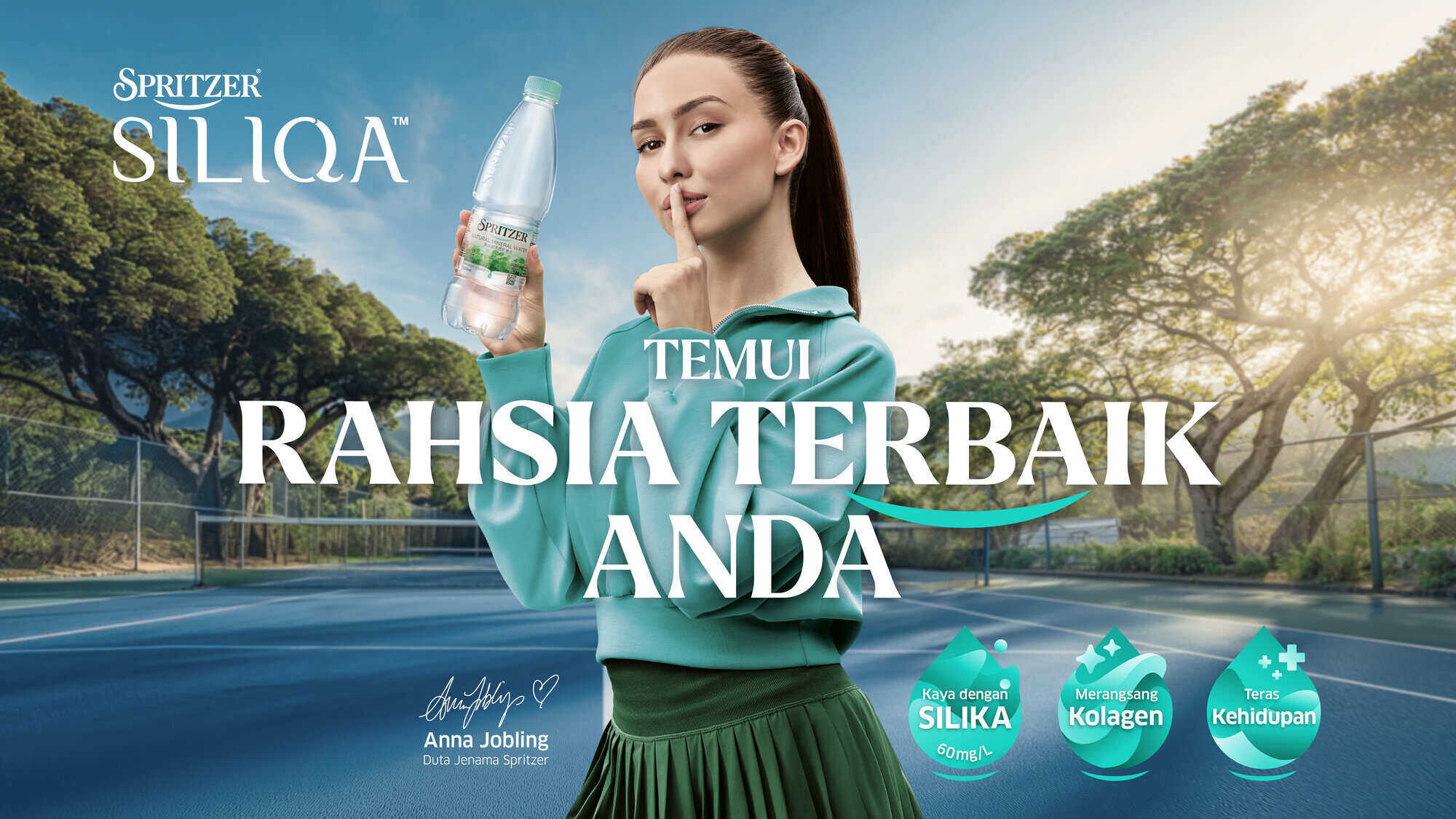 Filem Spritzer terbaharu berjudul “Temui Rahsia Terbaik Anda” dibintangi Duta Jenama Anna Jobling